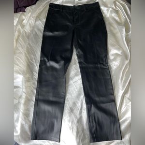 ZARA Leather Trousers
